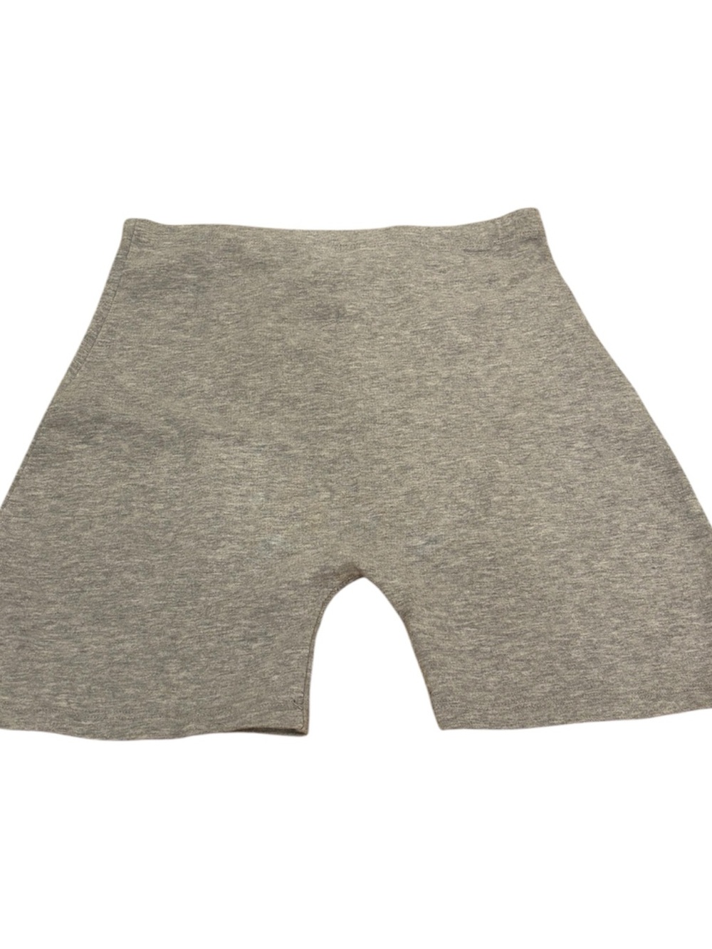 Brandy Melville Grey High-Waist Bike Shorts